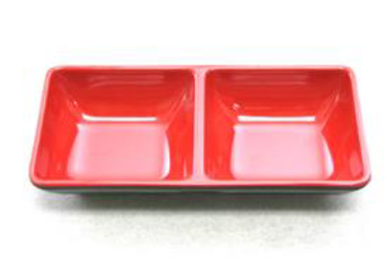 Picture of Melamin red R.T. SAUCE DISH #2(14.8cm)(12)